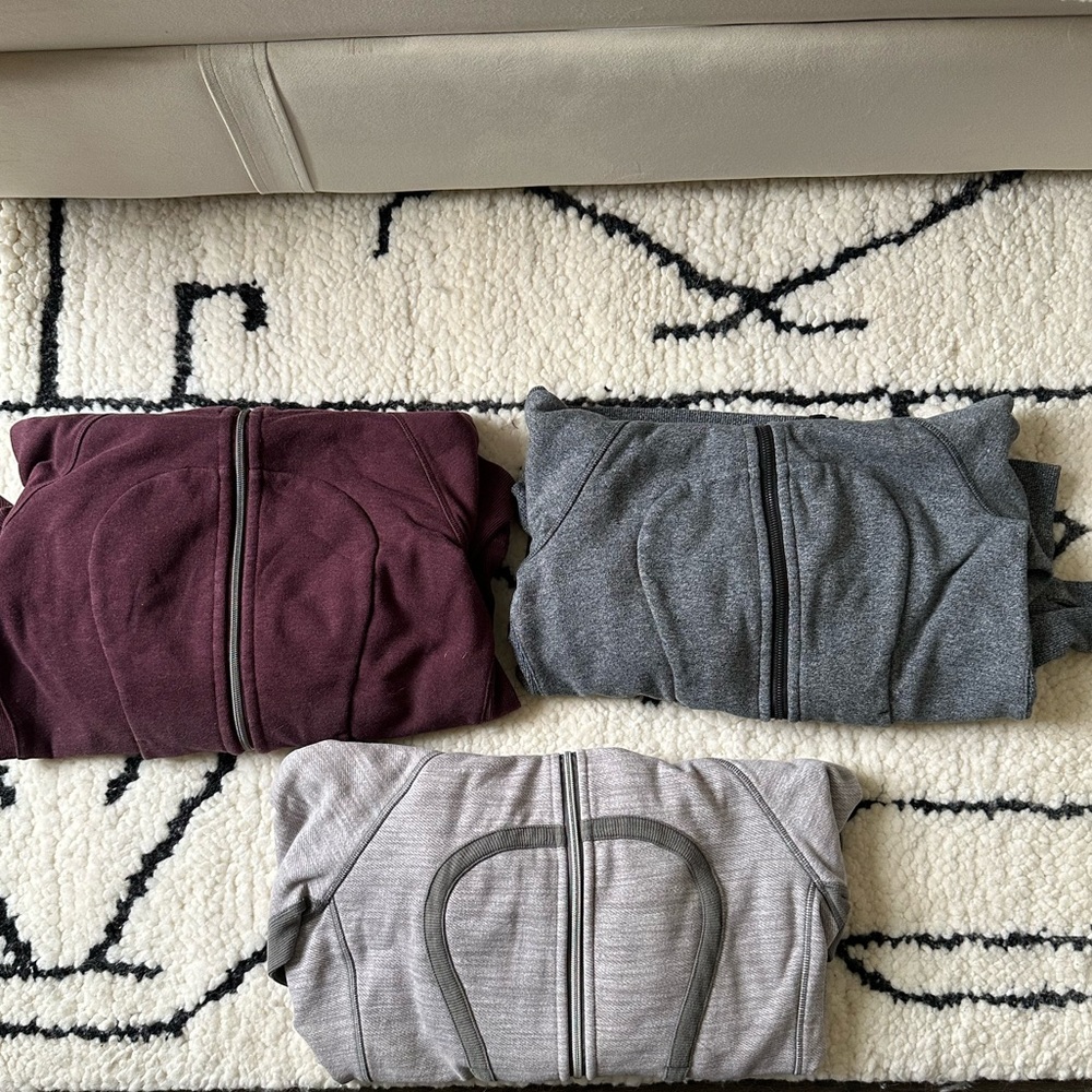 Lululemon Scuba hoodies size 8
